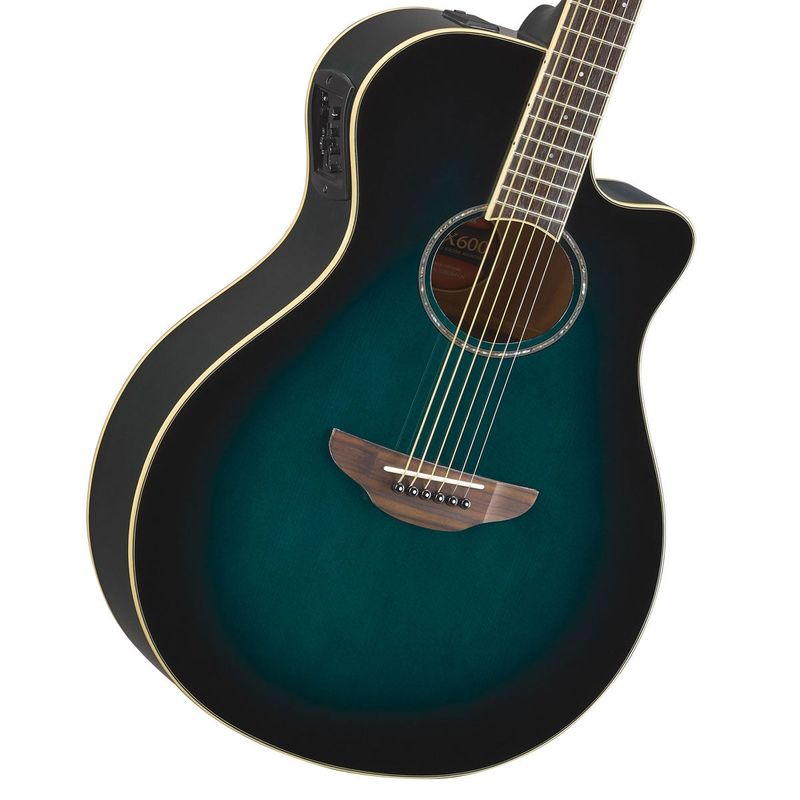 YAMAHA / APX600 OBB (Oriental Blue Burst) 【薄胴エレアコ】 ヤマハ
