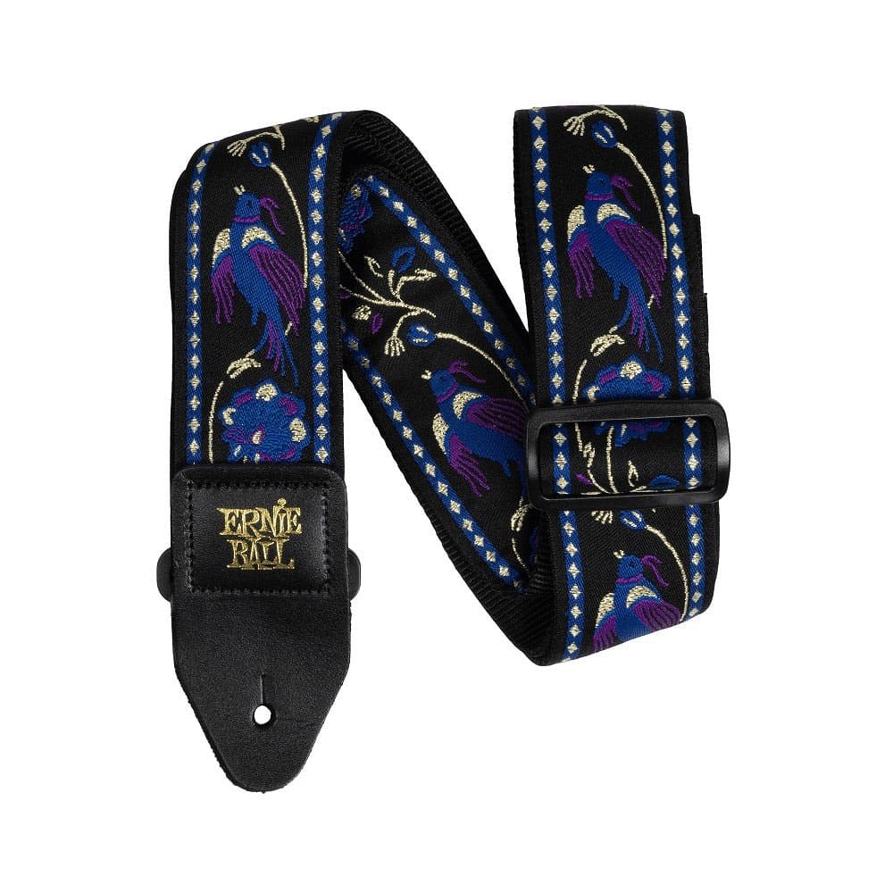 ｊａzuno布袋モデルFramus TEJ エレキギターストラップ付き ERNIE BALL / Jacquard Straps EB5371 Purple Pleasant Pheasant