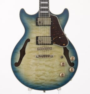 【中古】Ibanez / AM93QM-JBB Jet Blue Burst Artcore Expressionist 2019年製【3.3kg】【S/N:PW19090059】【横浜店】【値下げ】