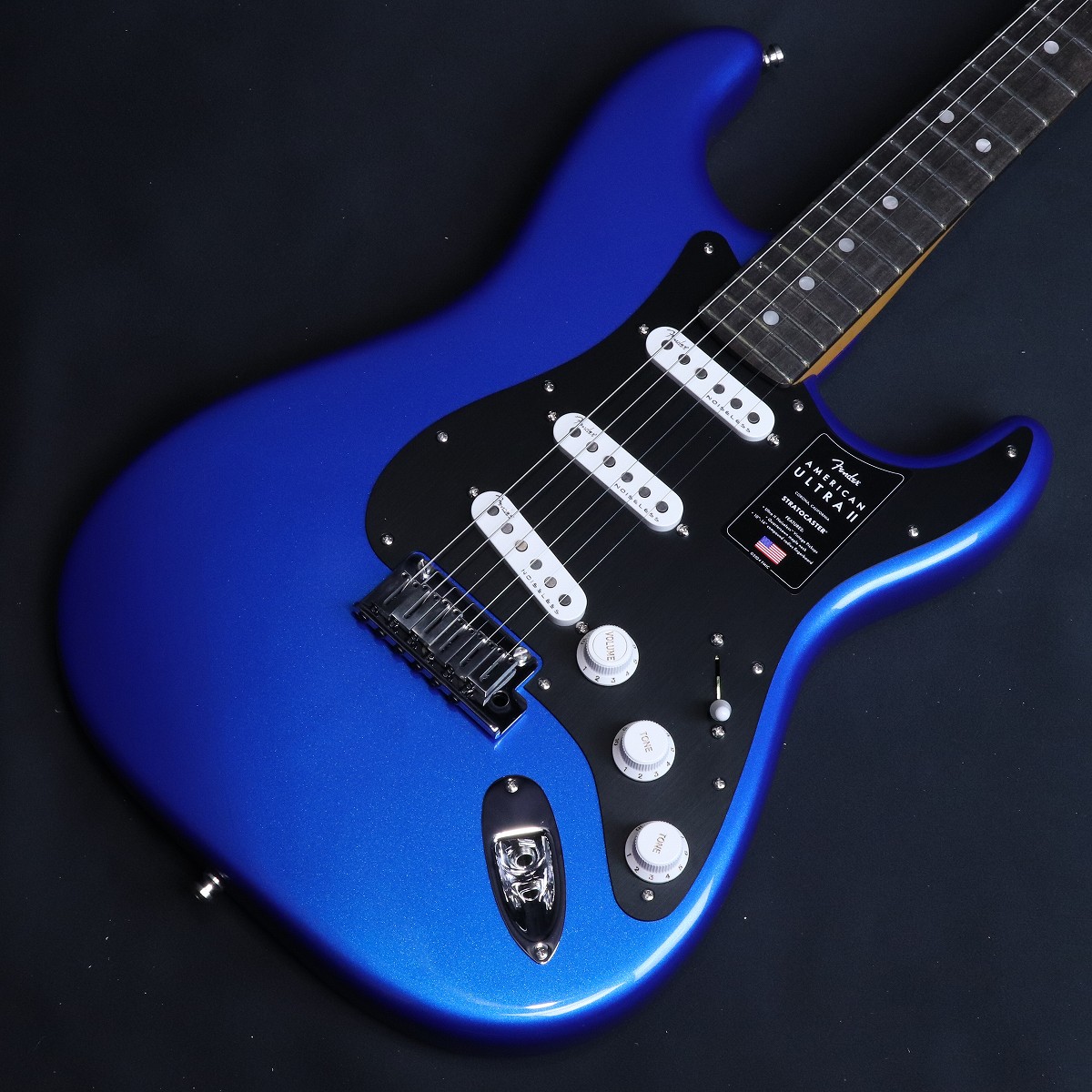 特典付き]Fender USA / American Ultra II Stratocaster Ebony FB