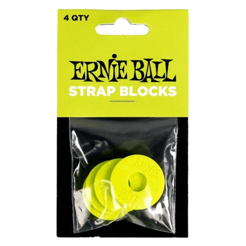 ERNiE BALL / Strap Blocks EB5622 Green ストラップロック 【横浜店】
