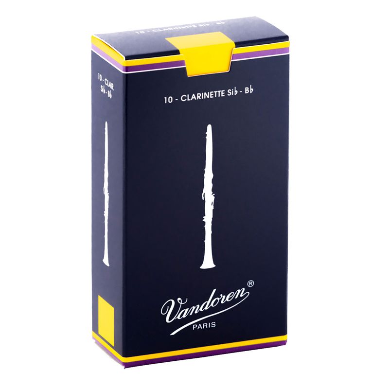 Vandoren / B♭クラリネット リード 青箱 10枚入 トラディショナル 2 1