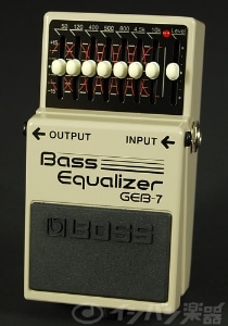 安心の長期5年保証】BOSS / GEB-7 Bass Equalizer ベース用