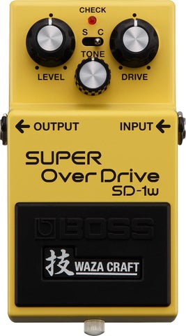 BOSS SUPER Over Drive SD-1W ボス 技 BOSS / SD-1W 技 WAZA CRAFT Made in Japan SD1W 日本製 オーバー