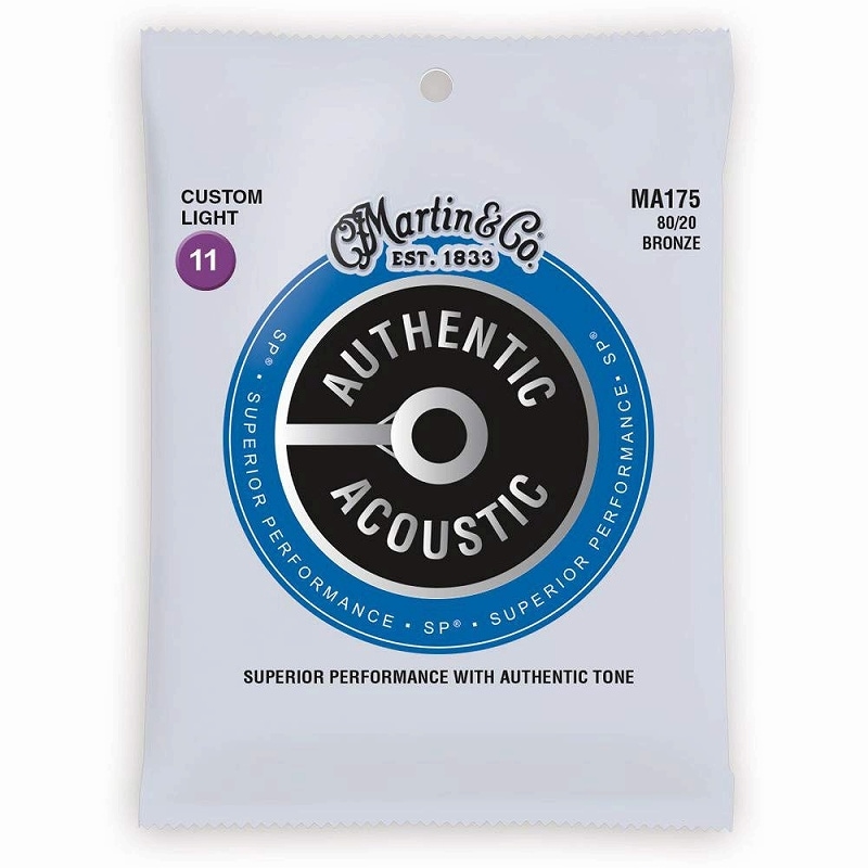 Martin / MA175 Authentic Acoustic Superior Performance アコギ弦 80