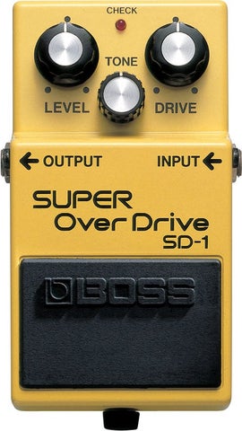BOSS / SD-1 SUPER OverDrive スーパーオーバードライブ SD1 ボス ギター エフェクター 【横浜店】
