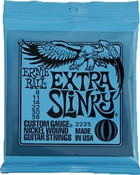 ERNiE BALL / #2225 EXTRA SLiNKY 08-38 エレキギター弦 【横浜店】