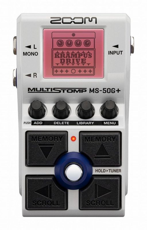 ZOOM / MS-50G+ MultiStomp Guitar Pedal マルチエフェクター ズーム