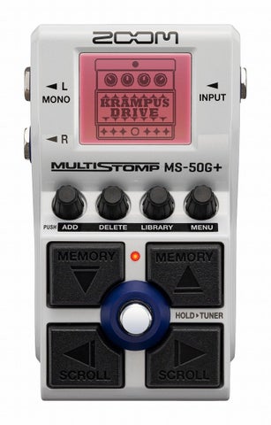 ZOOM / MS-50G+ MultiStomp Guitar Pedal マルチエフェクター ズーム