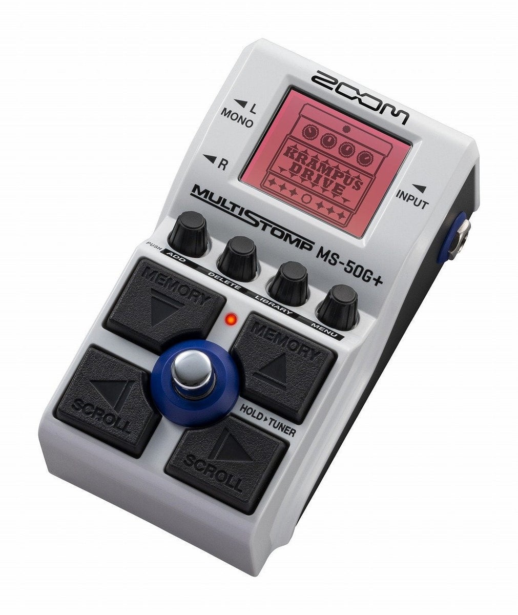ZOOM / MS-50G+ MultiStomp Guitar Pedal マルチエフェクター ズーム