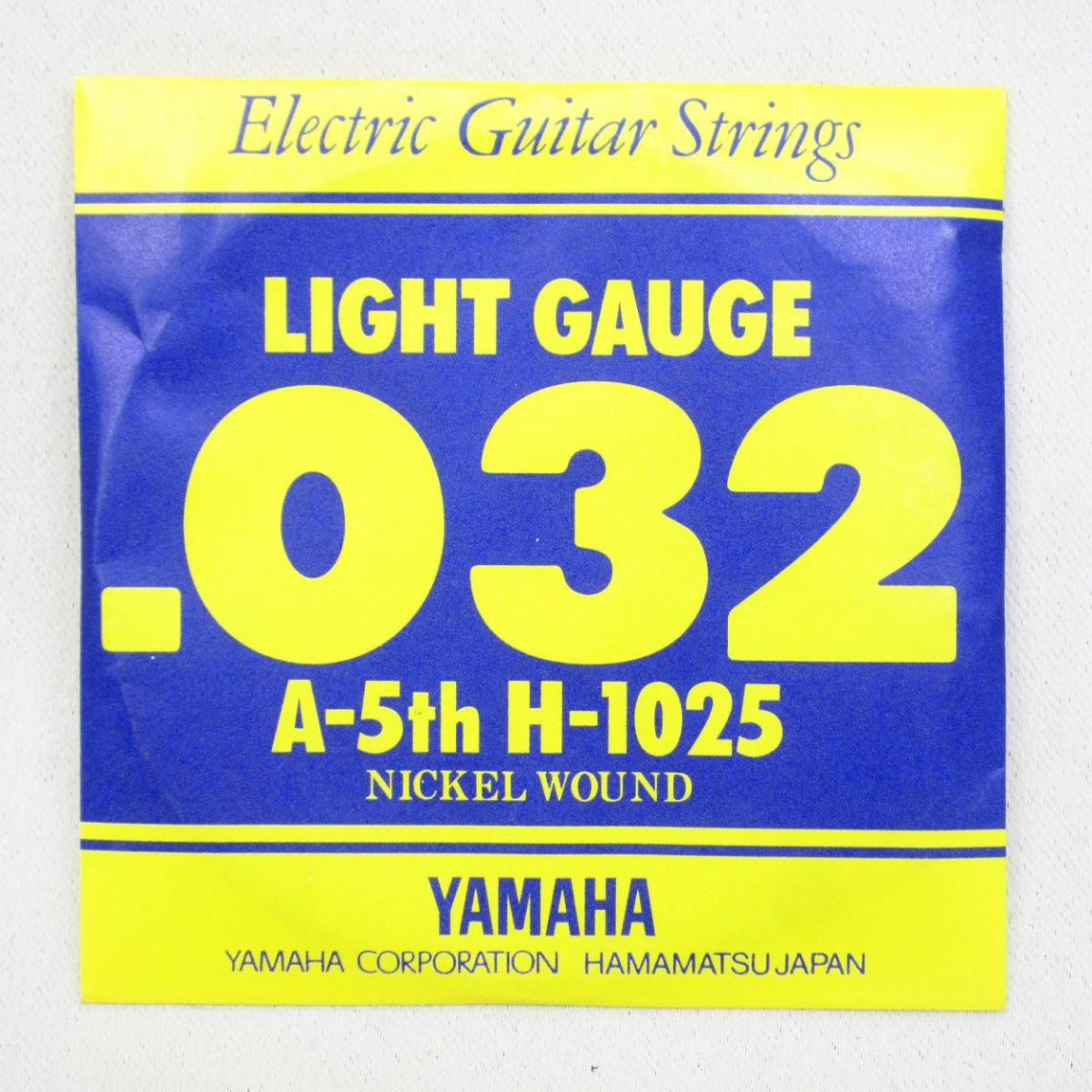 YAMAHA / H-1025 Light .032 A-5th バラ弦 エレキギター弦 【横浜店