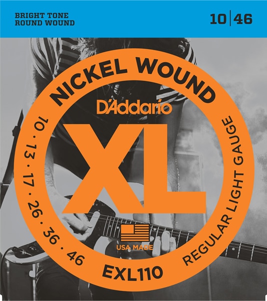 D'Addario / EXL110 Regular Light 10-46 エレキギター弦 【横浜店】
