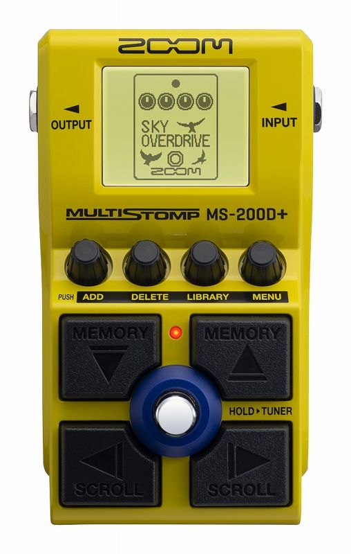 セール品》ZOOM / MS-200D+ MultiStomp マルチエフェクター ストンプ