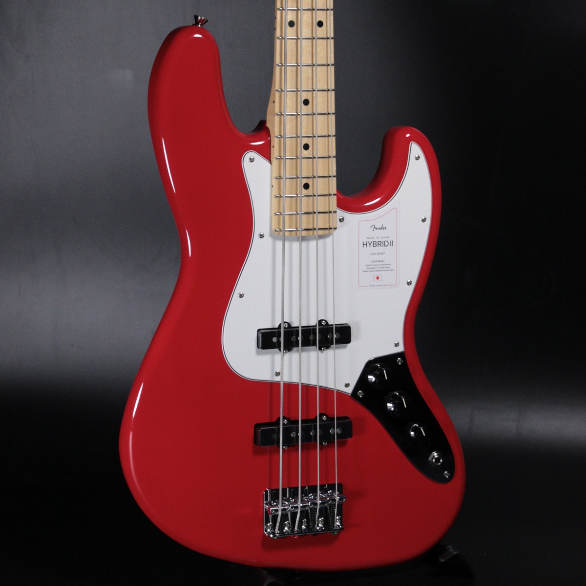 Fender / Made in Japan Hybrid II Jazz Bass Maple Modena Red 【S/N