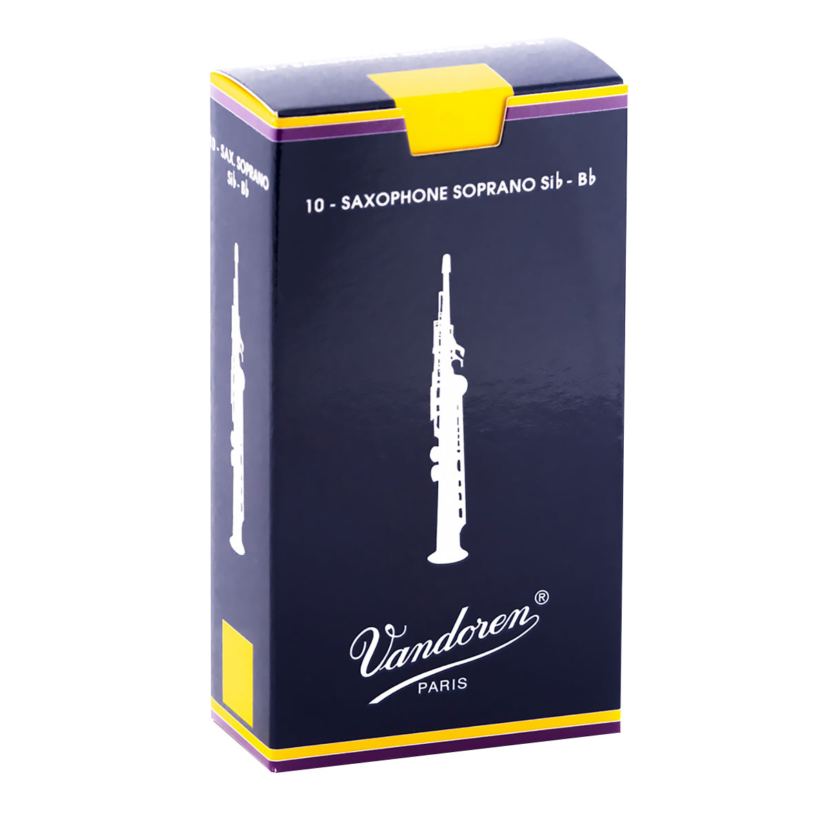Vandoren ソプラノサックスリード 2 ½【4箱セット】 Vandoren / ソプラノサックス リード 青箱 10枚入 トラディショナル