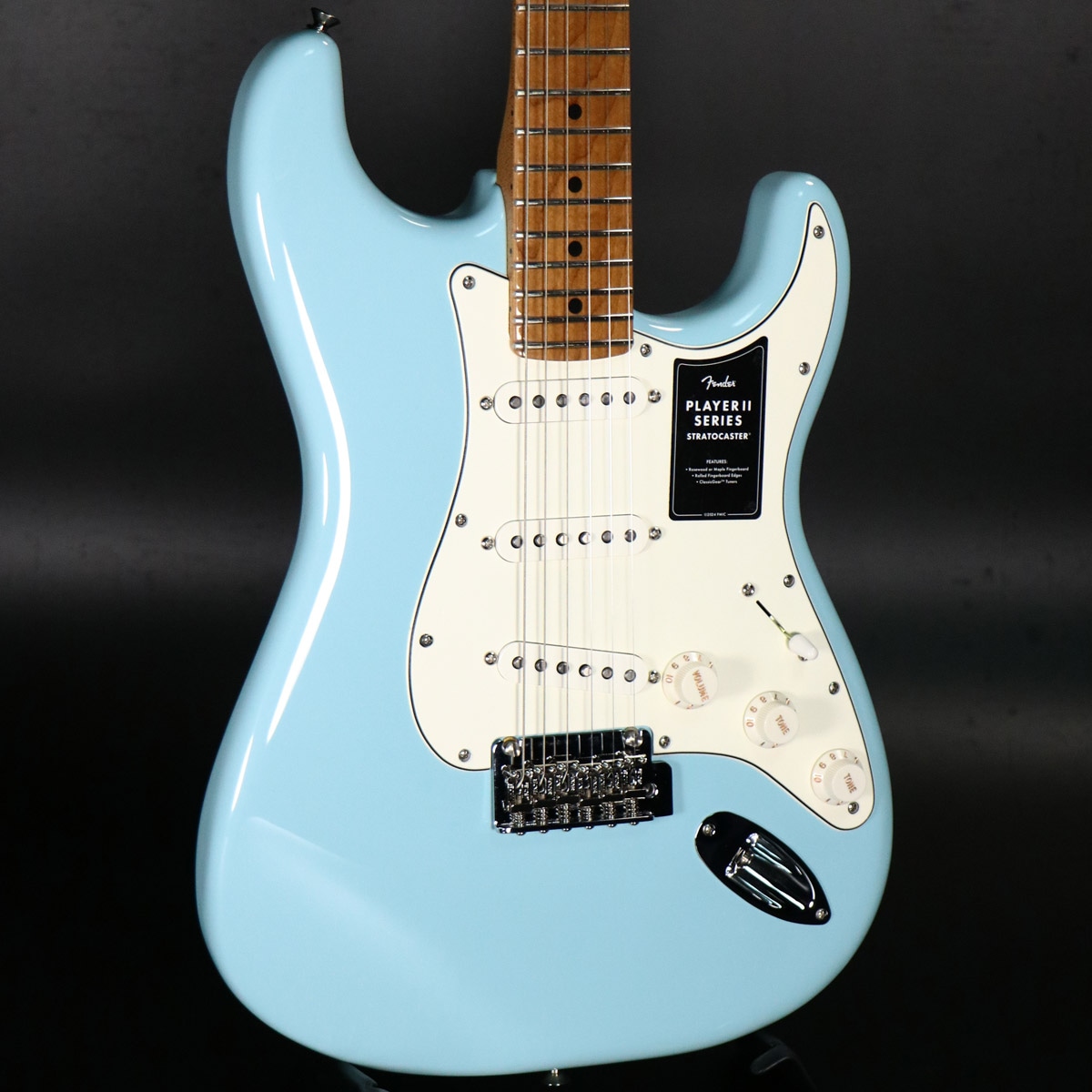 Fenderメキシコ ストラトキャスター 青 Fender Mexico / Limited Player II Stratocaster Roasted Maple Neck