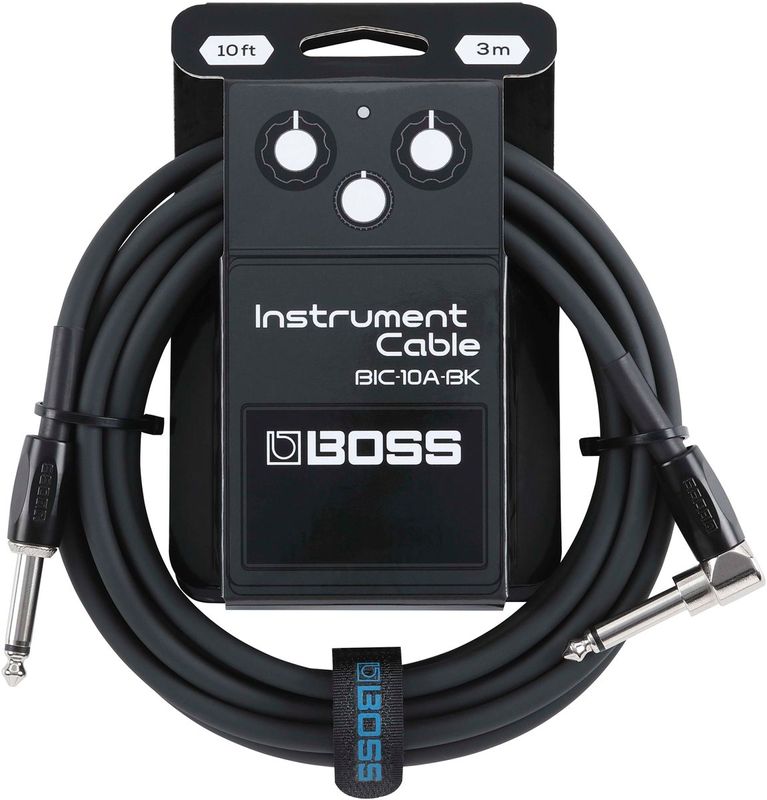 BOSS / BIC-10A-BK Instrument Cable ブラック ボス ギターケーブル ギターシールド 3m 3メートル