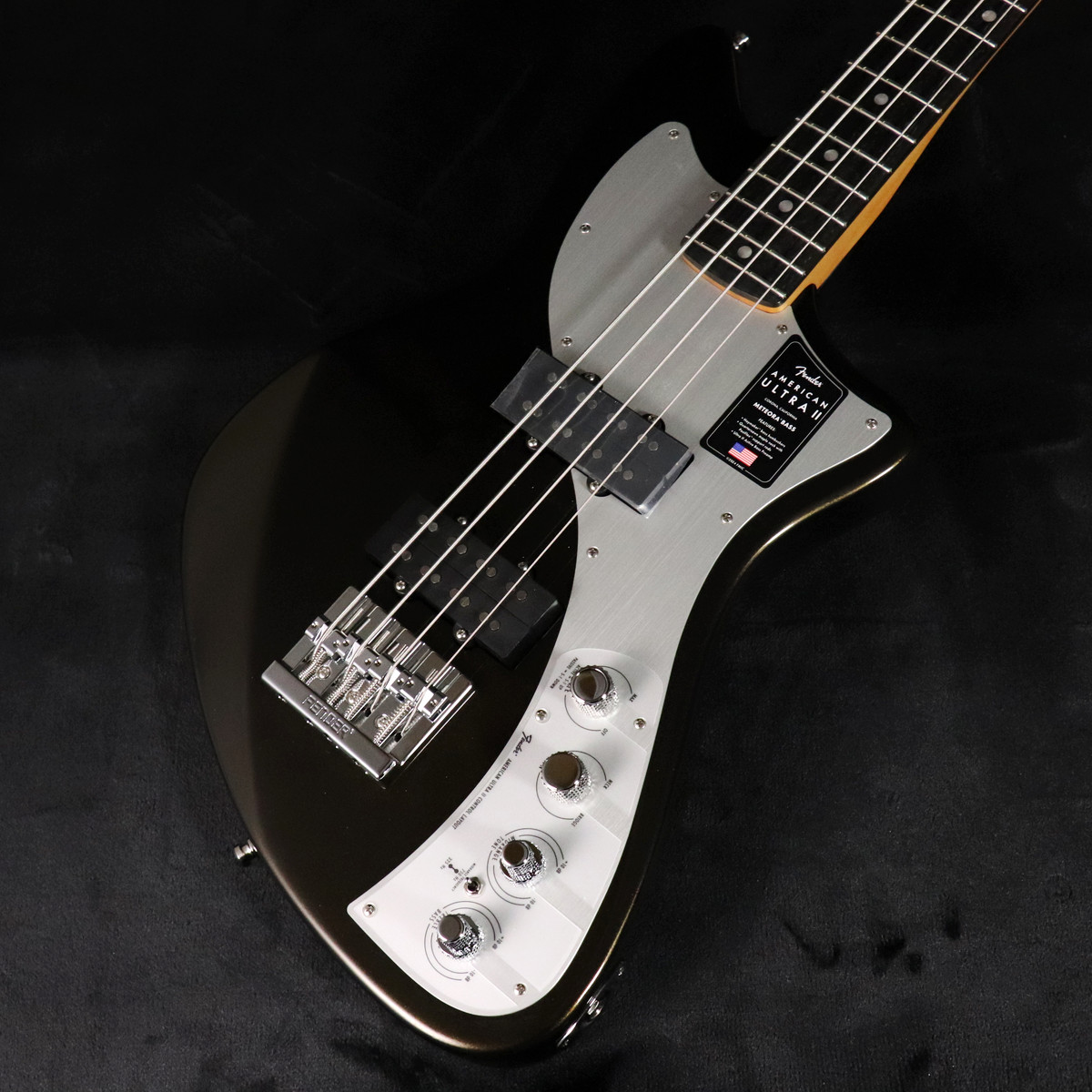 Fender / American Ultra II Meteora Bass Ebony Fingerboard Texas Tea 【SN US24035173】【クリアランスセール】【梅田店】