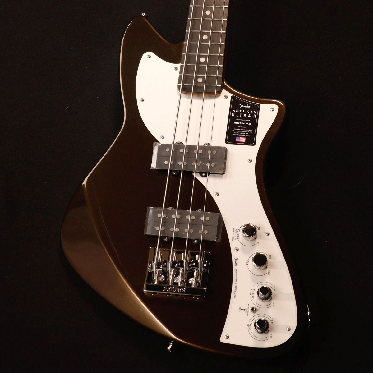 Fender / American Ultra II Meteora Bass Ebony Fingerboard Texas Tea ≪S/N:US24038104≫ 【アウトレット特価】【心斎橋店】