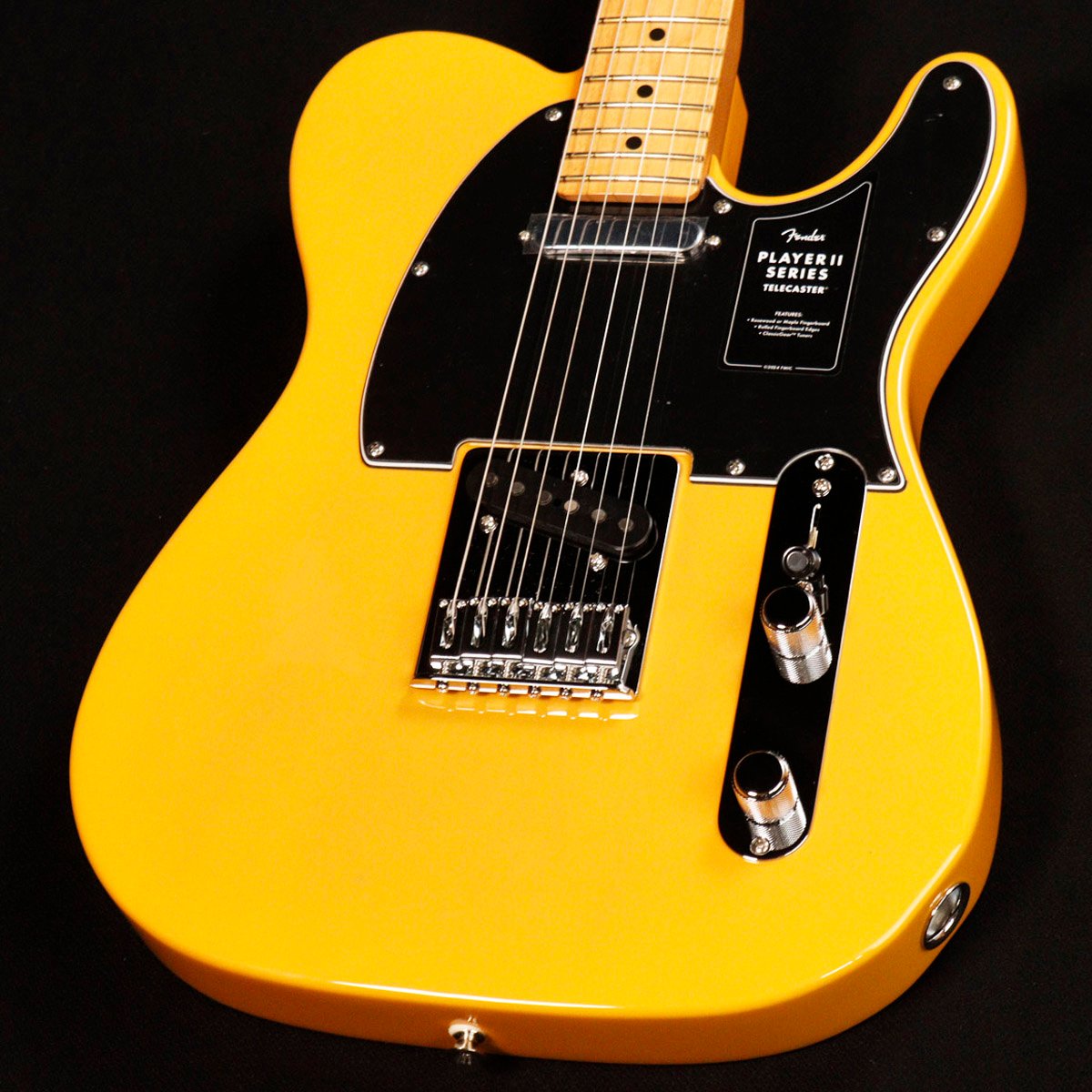 Fender / Player II Telecaster Maple Butterscotch Blonde Chambered