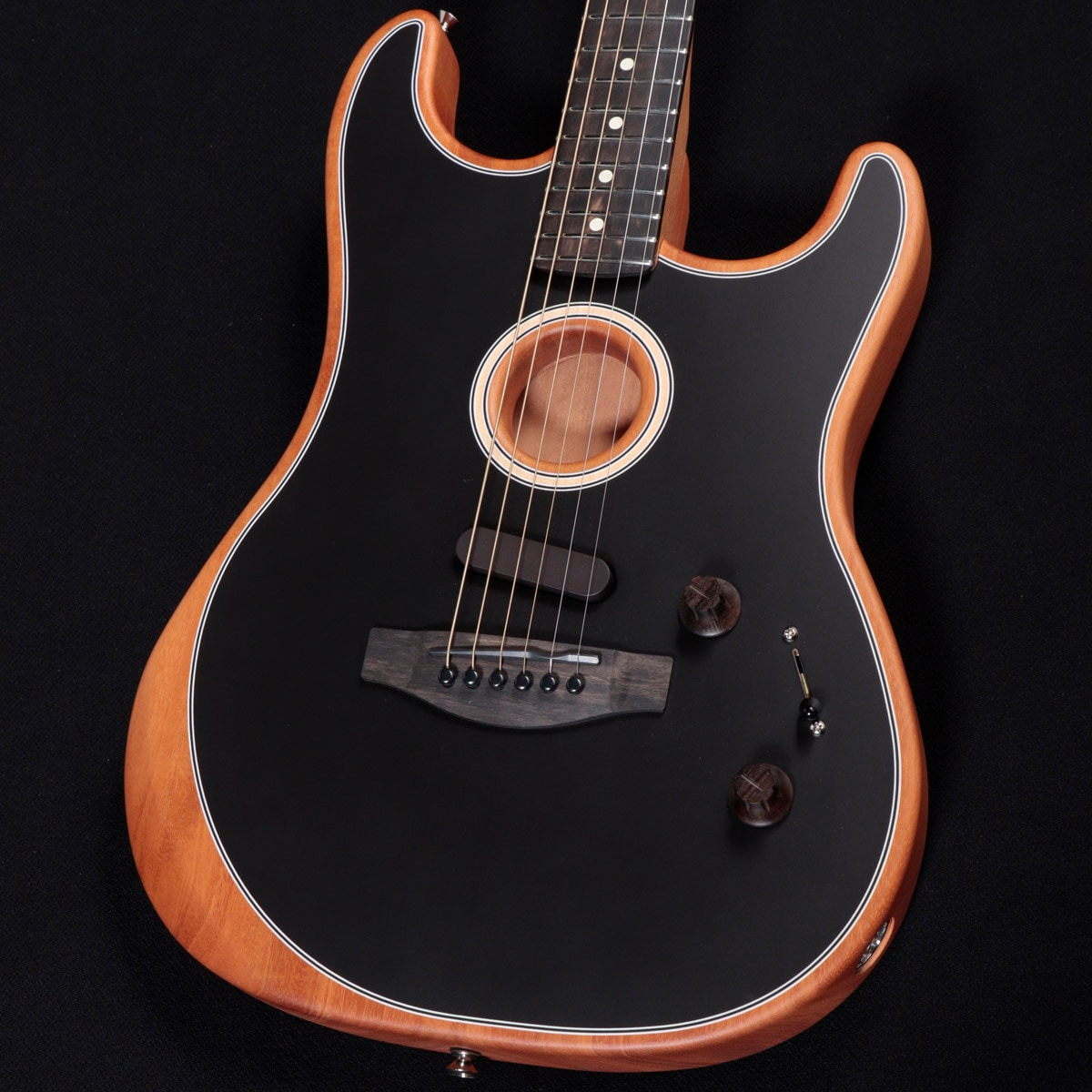 Fender / American Acoustasonic Stratocaster Black ≪S/N:US252782A