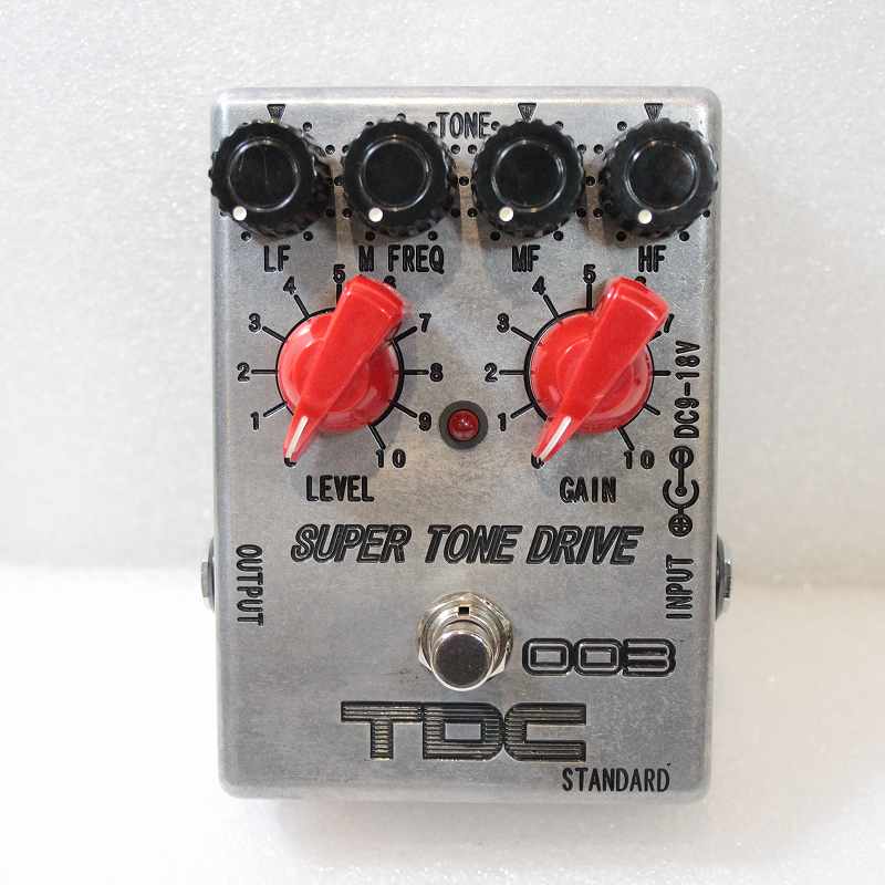 TDC SUPER TONE DRIVE 003 ギターエフェクター 中古】TDC / TDC003 / Super Tone Drive【心斎橋店】【値下げ