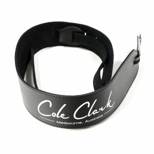 Cole Clark / STRAP - LEATHER - Black with Silver コールクラーク ストラップ
