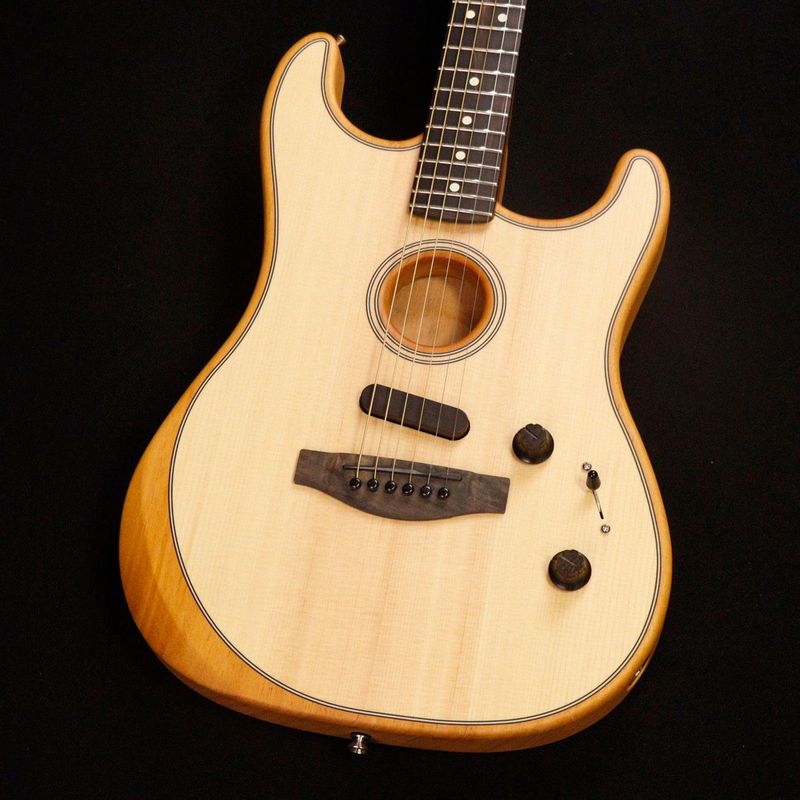 Fender / American Acoustasonic Stratocaster Natural ≪S/N:US242134A≫【アウトレット特価】【心斎橋店】