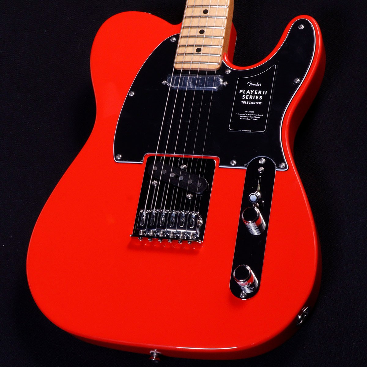 Fender / Player II Telecaster Maple Fingerboard Coral Red ≪S/N