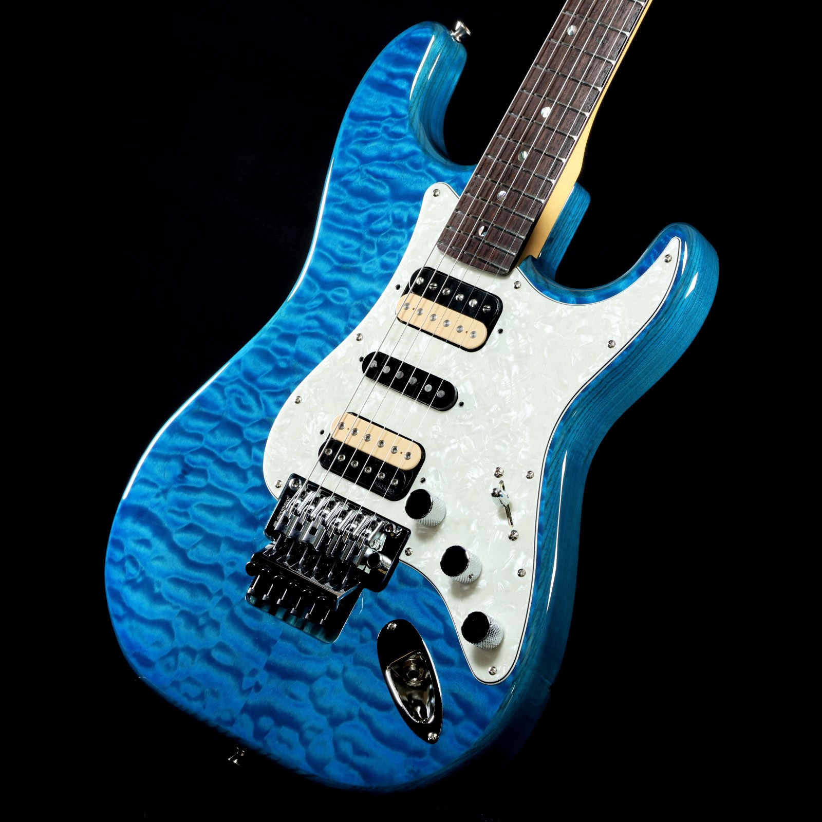 Fender / Michiya Haruhata Stratocaster Caribbean Blue Trans 春畑