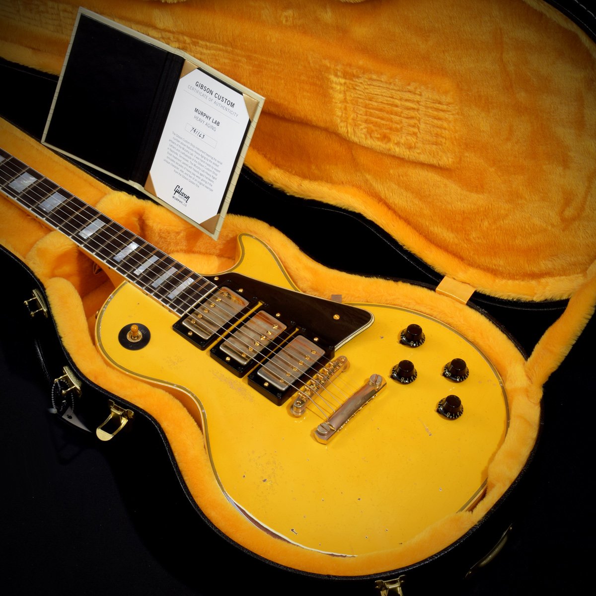 Gibson Custom Shop / Murphy Lab 1957 Les Paul Custom 3-Pickup