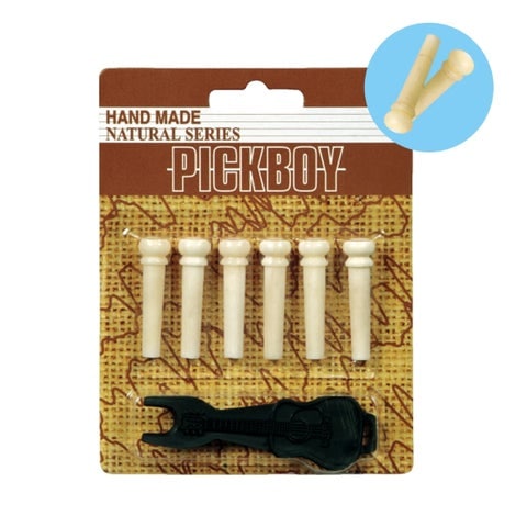 PICKBOY / BP-150BN 牛骨 ブリッジピン 【福岡店】 | アコースティック
