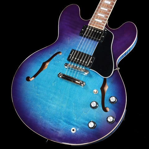 Gibson USA / Exclusive ES-335 Figured Blueberry Burst 【傷有りアウトレット】【S/N：219840344】【福岡店】