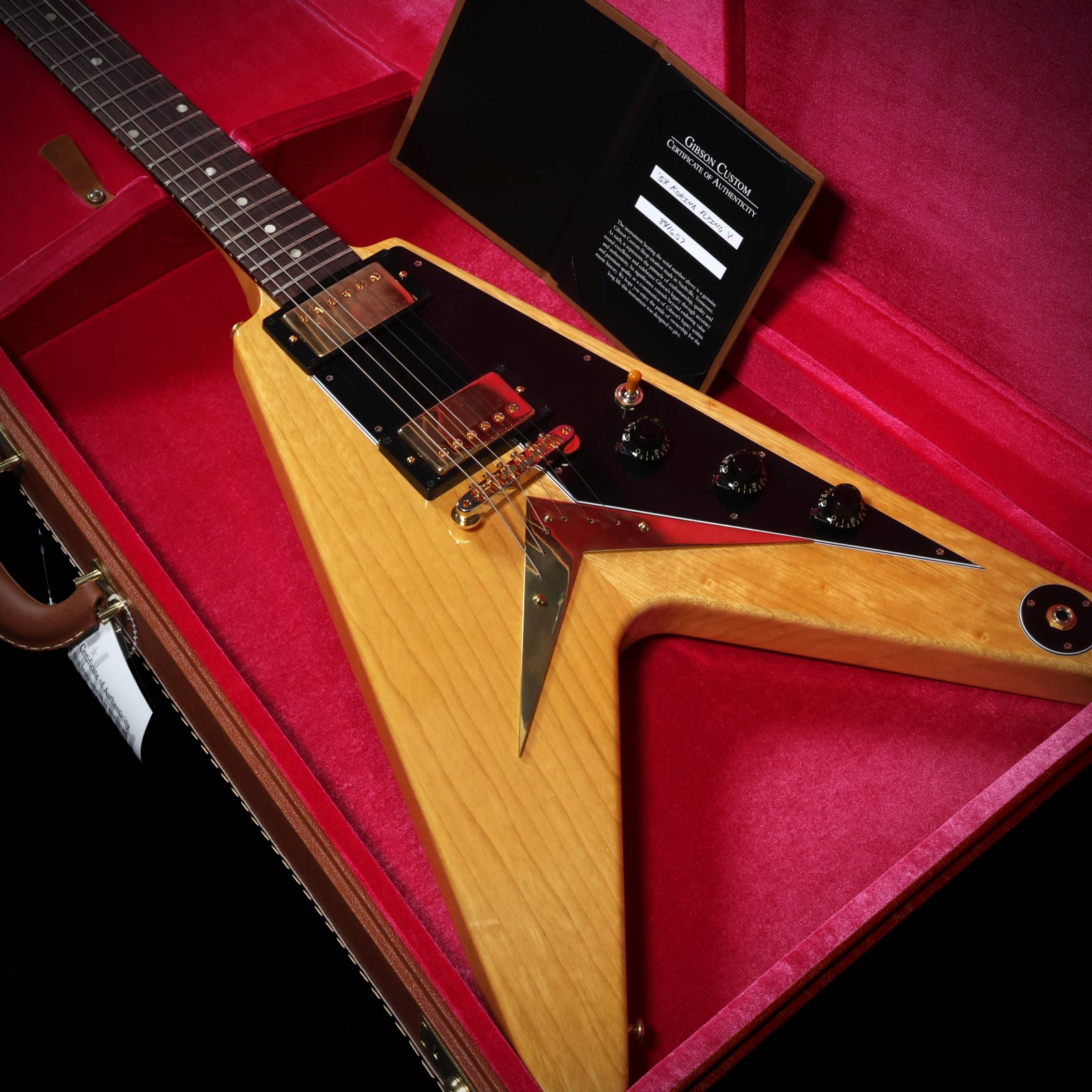 Gibson Custom Shop / 1958 Korina Flying V Reissue VOS