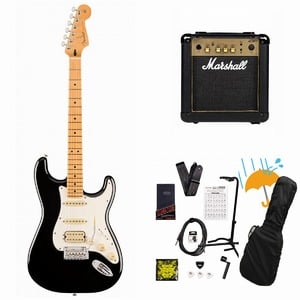 Fender / Player II Stratocaster HSS Maple FB Black エレキギター Marshall MG10アンプ付属エレキギター初心者セットR