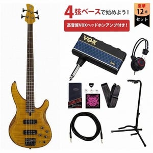 YAMAHA / TRBX604FM Mat Amber (MAM) VOXヘッドホンアンプ3付属エレキ