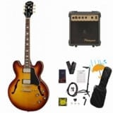 Epiphone / Inspired by Gibson ES-335 Figured Raspberry Tea Burst (RTB) セミアコ ES335 PG-10アンプ付属エレキギター初心者セットRの商品ページ