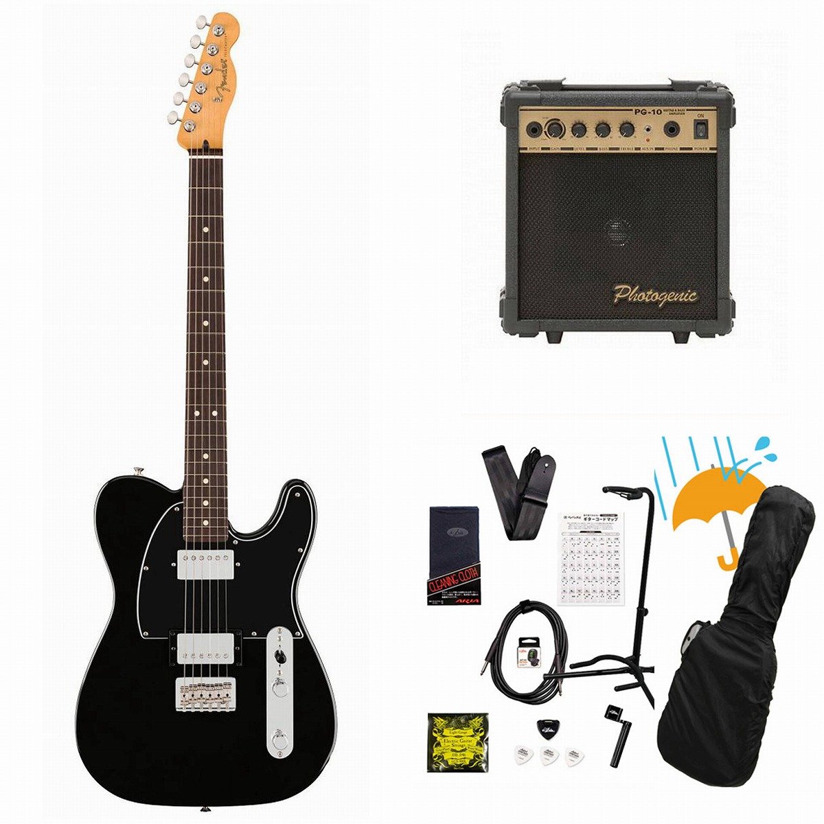Fender / Player II Telecaster HH Rosewood FB Black エレキギター PG