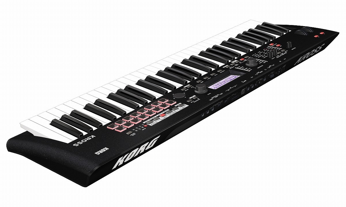 KORG KROSS 61鍵 ペダル、ケース、コード等一式つけます！ KORG KROSS