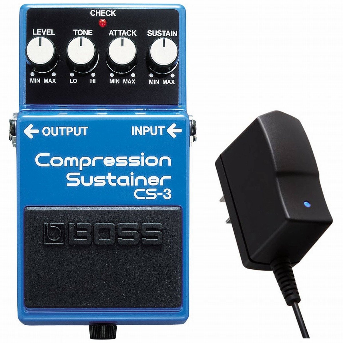 コンプレッサー compressor CSー3 BOSS / CS-3 Compression Sustainer［純正ACアダプター同時購入