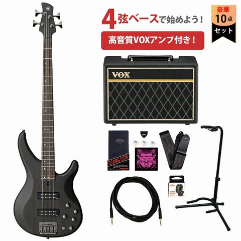 ヤマハ　ベ-ス　TRBX504 YAMAHA TRBX504 Translucent Black ベース ヤマハ | 島村楽器