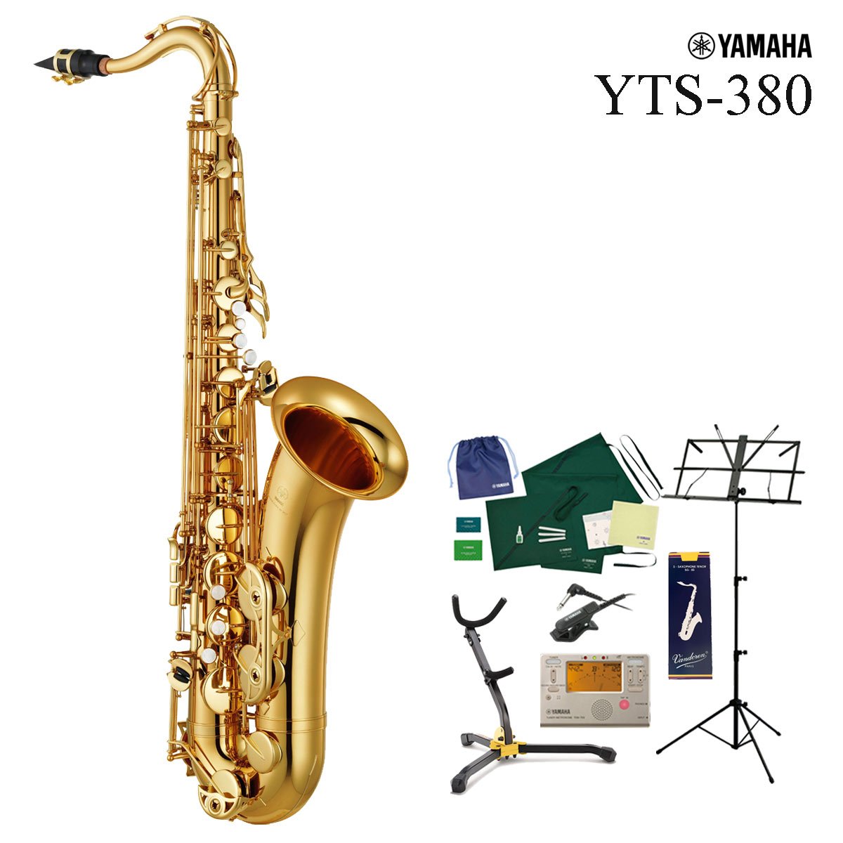 YAMAHA / YTS-380 ヤマハ スタンダード テナーサックス 《全部入り6大