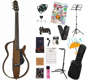 YAMAHA / SLG200S NT (ナチュラル) ヤマハ サイレントギター SLG-200S アコースティックギター スチール弦仕様 アコギ弾き語りてんこ盛り18点初心者セットR