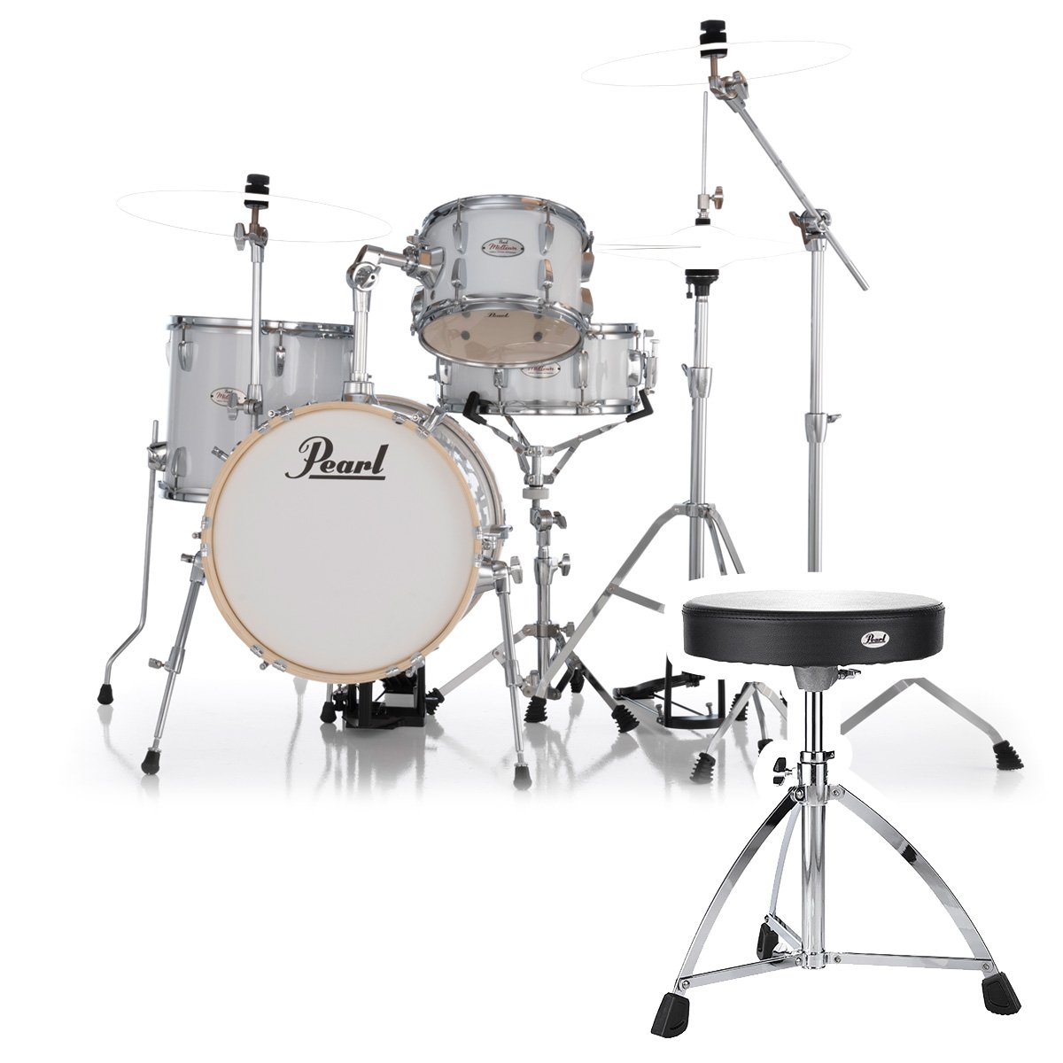 Pearl / MT564/C-D 33-PURE WITE 小口径 ドラムセット MIDTOWN