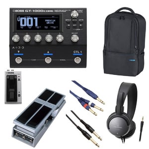 BOSS / GT-1000Core [オプションアイテム+BOSS製ユーティリティギグバッグ] FS-7 + FV-500H