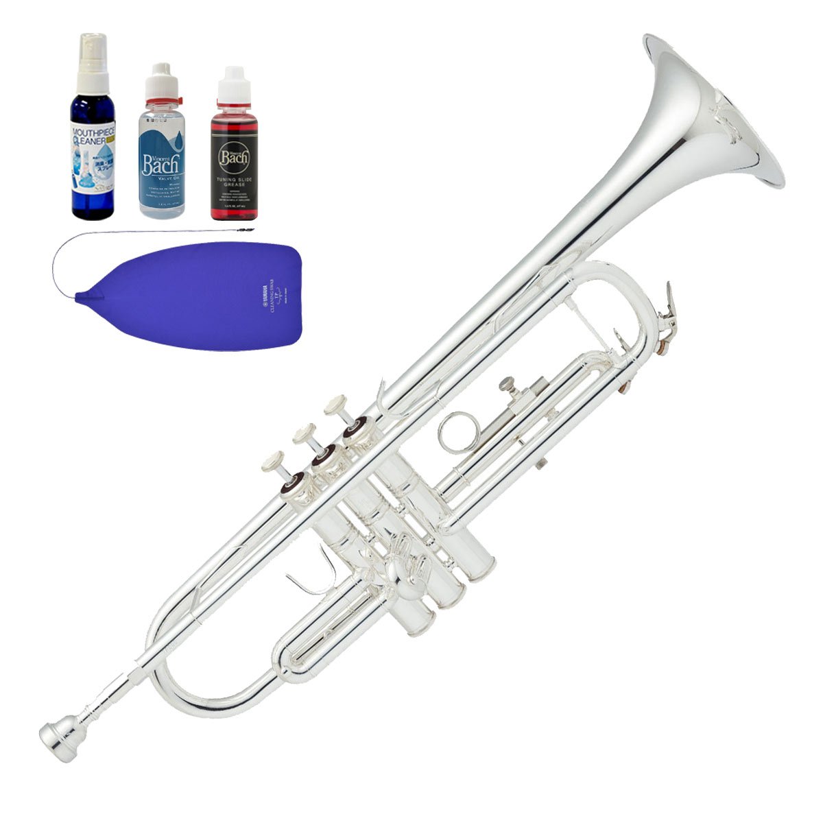 Bach / TR-600S バック トランペット シルバーメッキ仕上 消耗品4点