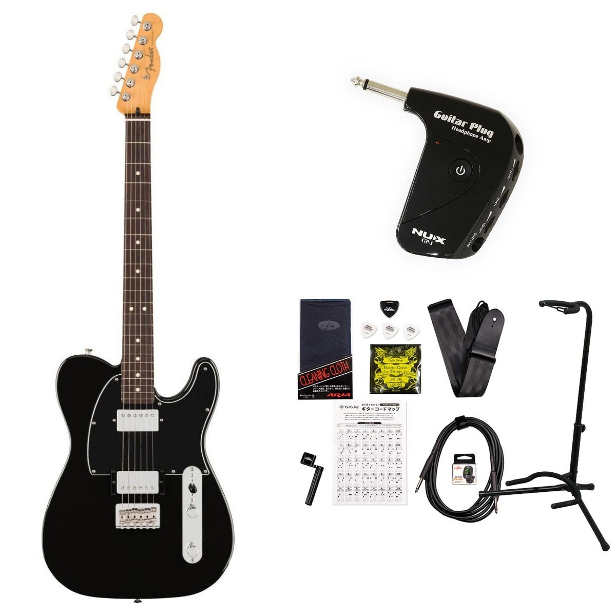 Fender / Player II Telecaster HH Rosewood FB Black エレキギター GP
