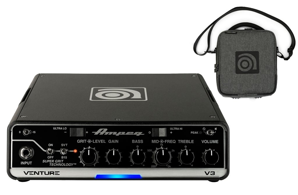 Ampeg Venture V3 アンプヘッド ＆ 専用キャリーバッグセット Ampegの新世代モデル/純正キャリングバッグ同時購入セット] Ampeg