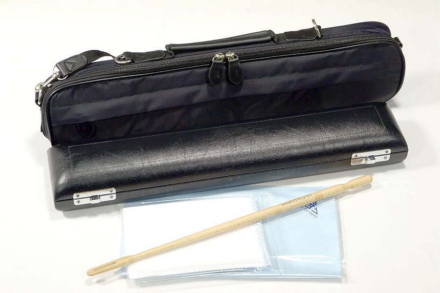 SANKYO Etude 三響 FLUTE エチュード カバードキィ C管 頭部管銀製