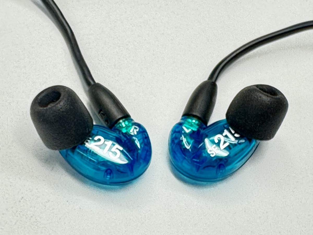 SHURE / SE215 Special Edition トランスルーセントブルー (SE215SPE-A